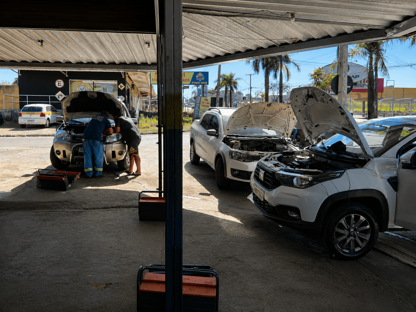 Estrutura da Clério Auto Elétrica e Mecânica